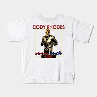 Cody Rhodes Design on life Kids T-Shirt